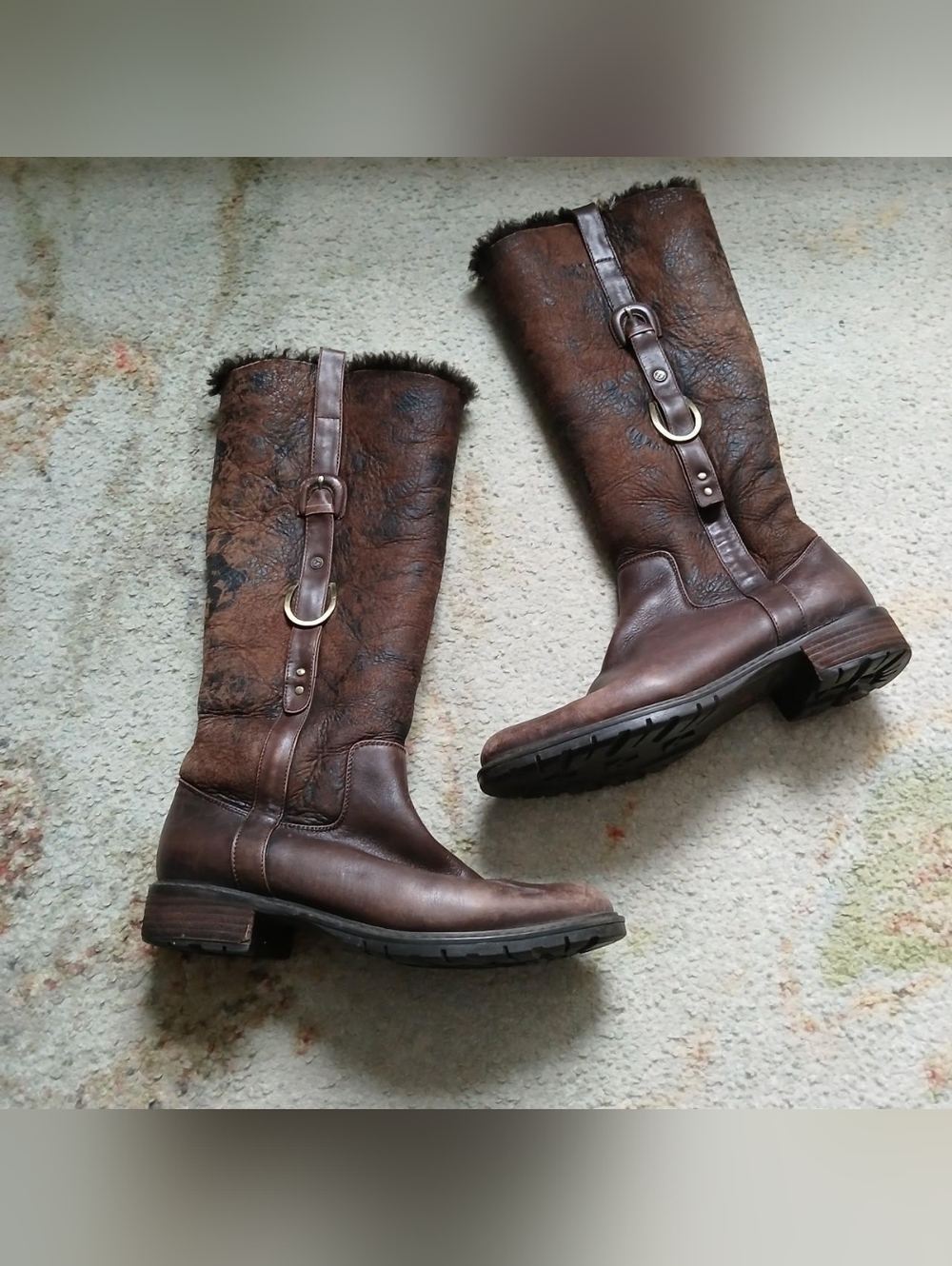 Brown Sherpa Lined Boots